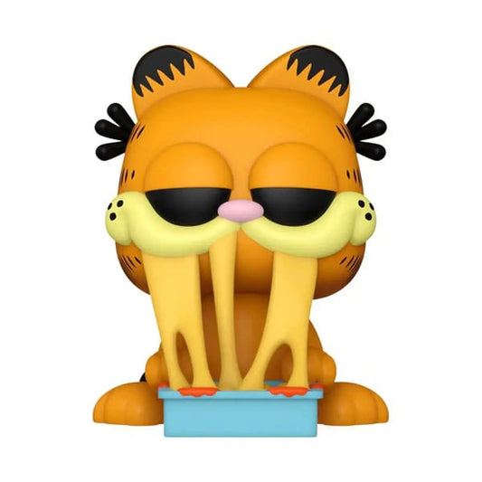 Garfield POP! Comics Vinyl figurine Garfield w/Lasagna Pan 9 cm - Image 1