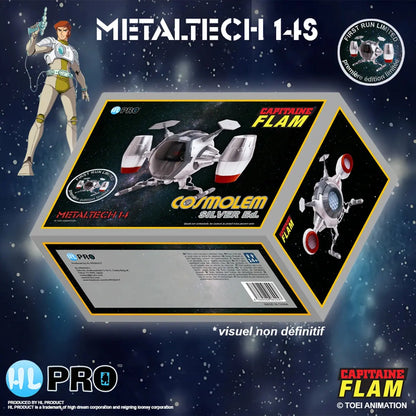 Captaine Flam Metaltech 14S Cosmoliner Cosmolem Silver Edition Box FR - Image 7