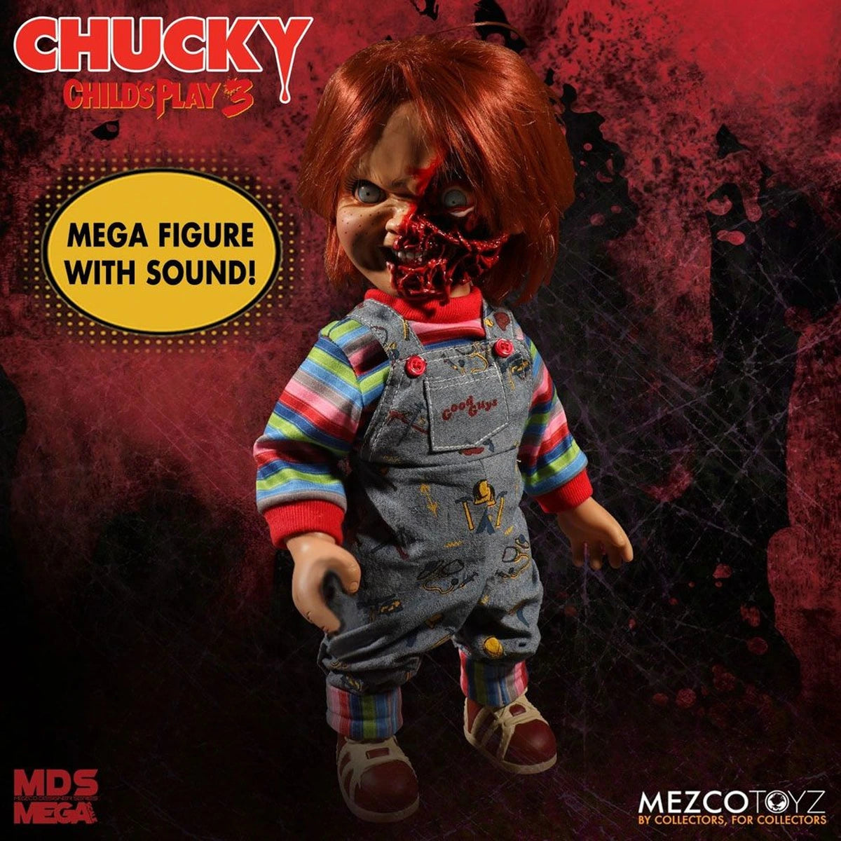 Chucky 3 poupée parlante Designer Series Pizza Face Chucky 38 cm - Image 6