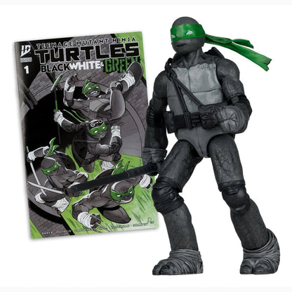 Tortues Ninja Page Punchers figurine Donatello (Black White & Green ) (Red Platinum Edition) 13 cm - Image 3