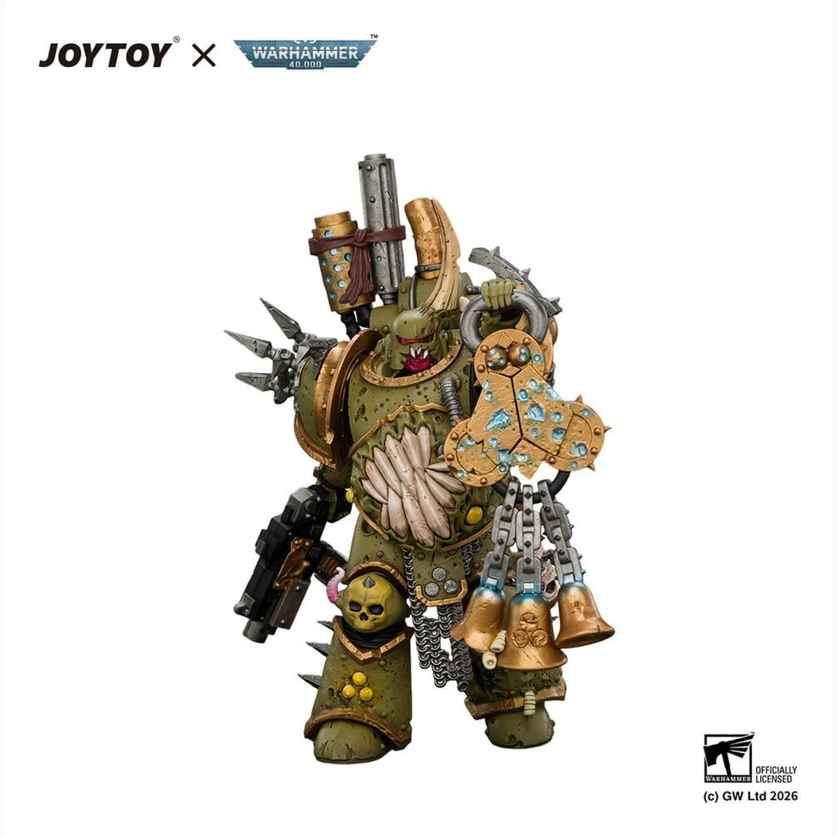Warhammer figurine Death Guard Plague Marine 1 12 cm - Image 4
