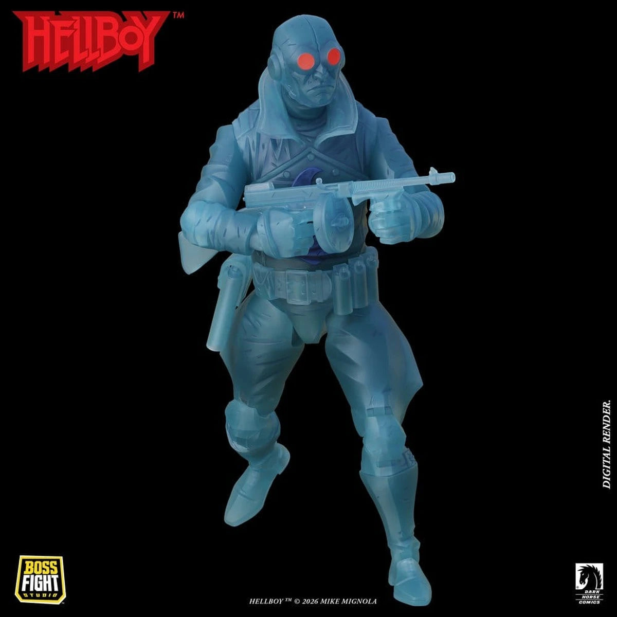 Lobster Johnson 1/12 figurine The Ghost of Lobster Johnson (Limited Edition) heo exclusive 17 cm - Image 5