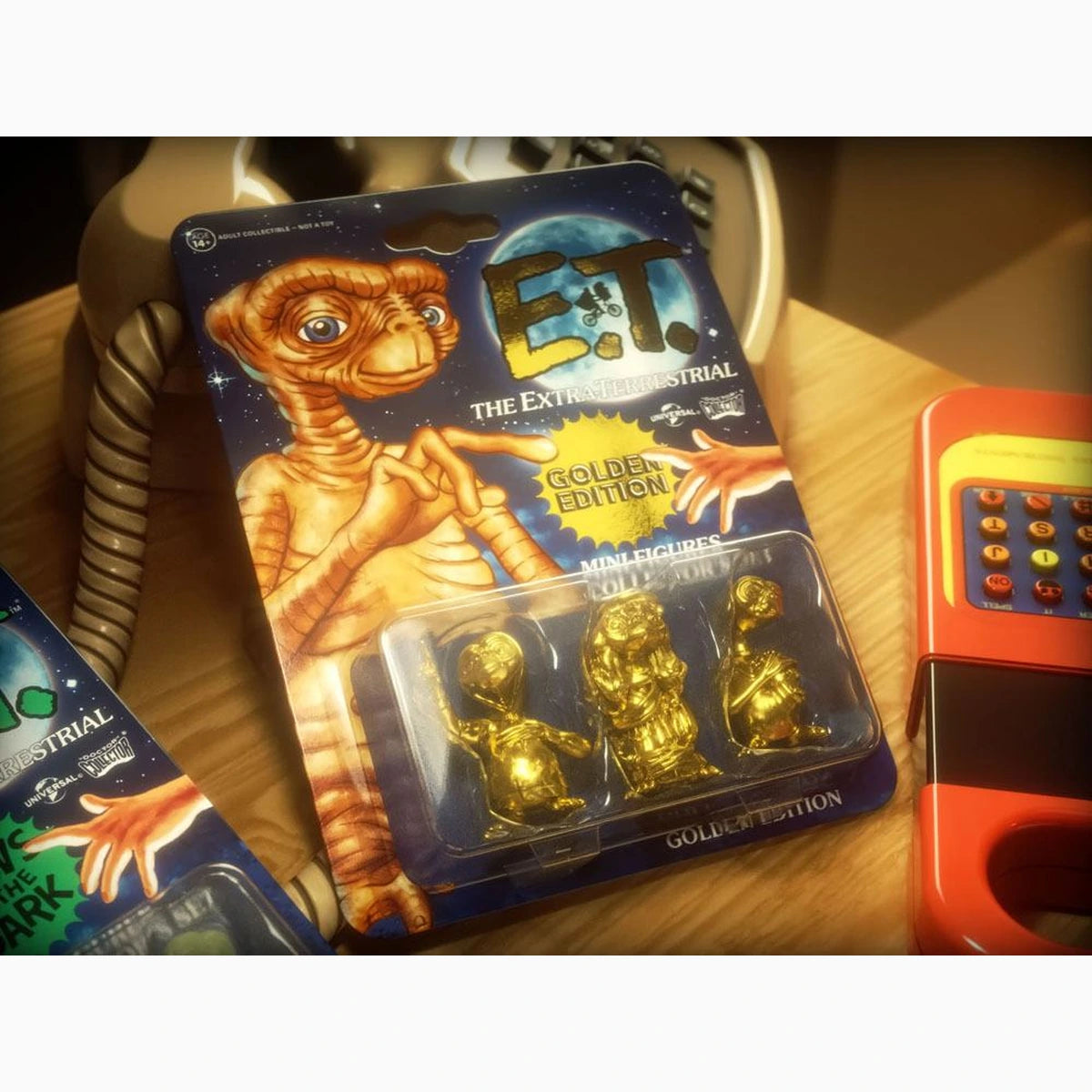 E.T. l´extra-terrestre pack 3 mini figurines Collector's Set Golden Edition 5 cm - Image 6
