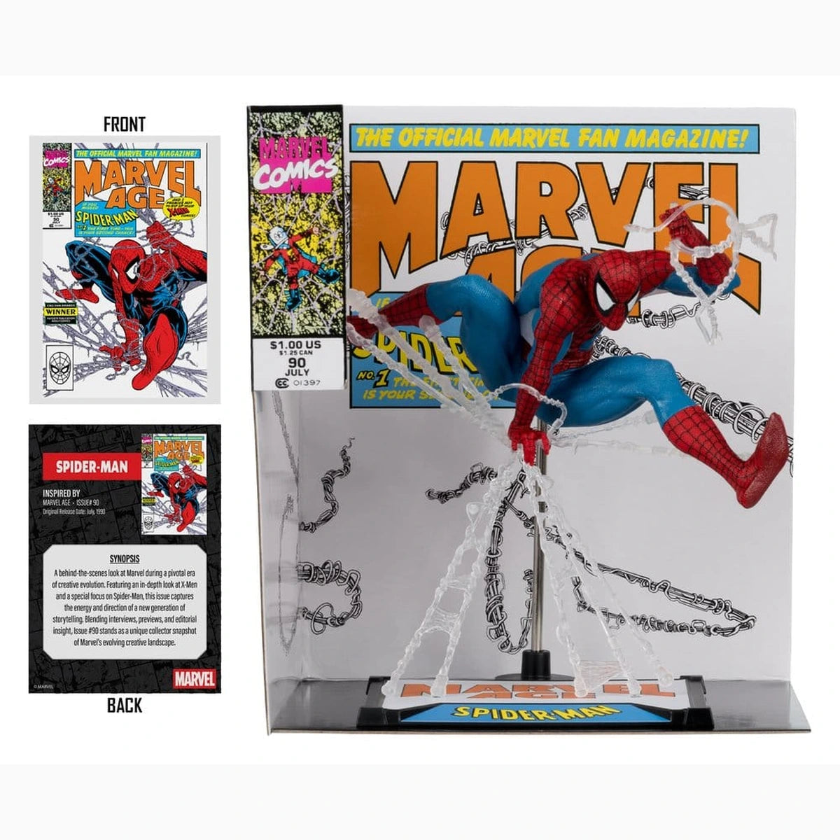 Marvel statuette PVC 1/10 Spider-Man (Marvel Age #90) 18 cm - Image 3
