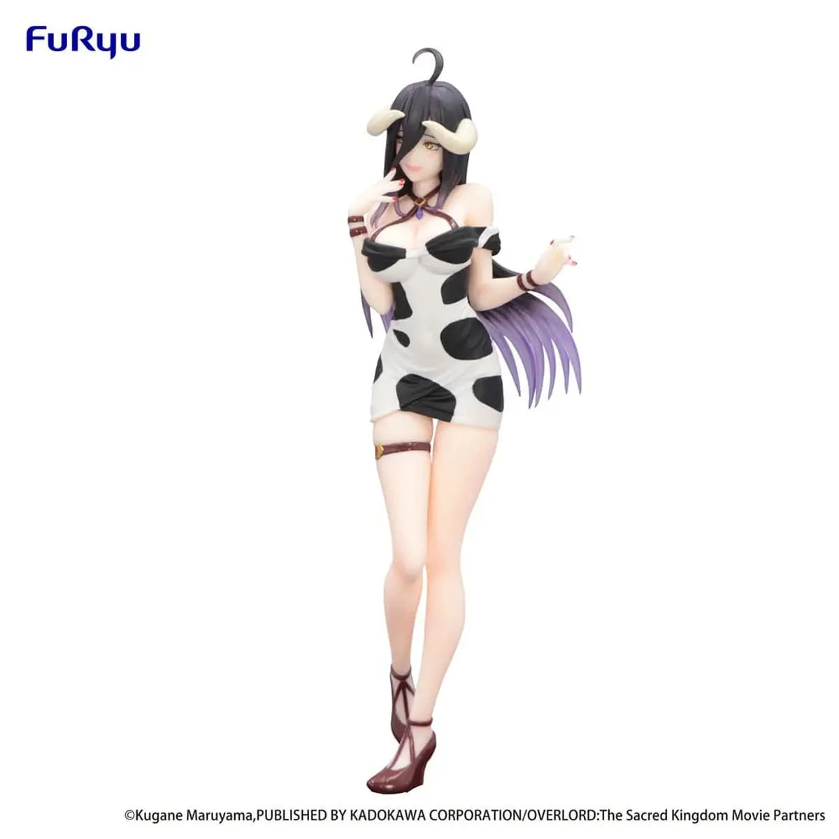 Overlord statuette PVC Trio-Try-iT Albedo Mini Dress Cow Pattern Ver. 21 cm - Image 4