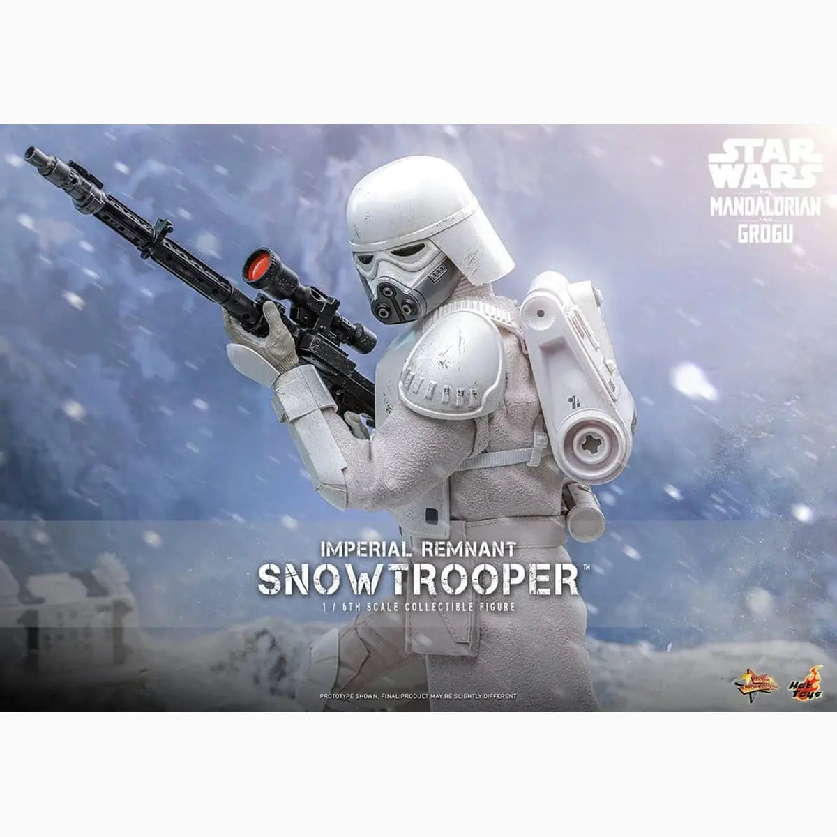 Star Wars: The Mandalorian & Grogu Movie Masterpiece figurine 1/6 Imperial Remnant Snowtrooper 30 cm - Image 3
