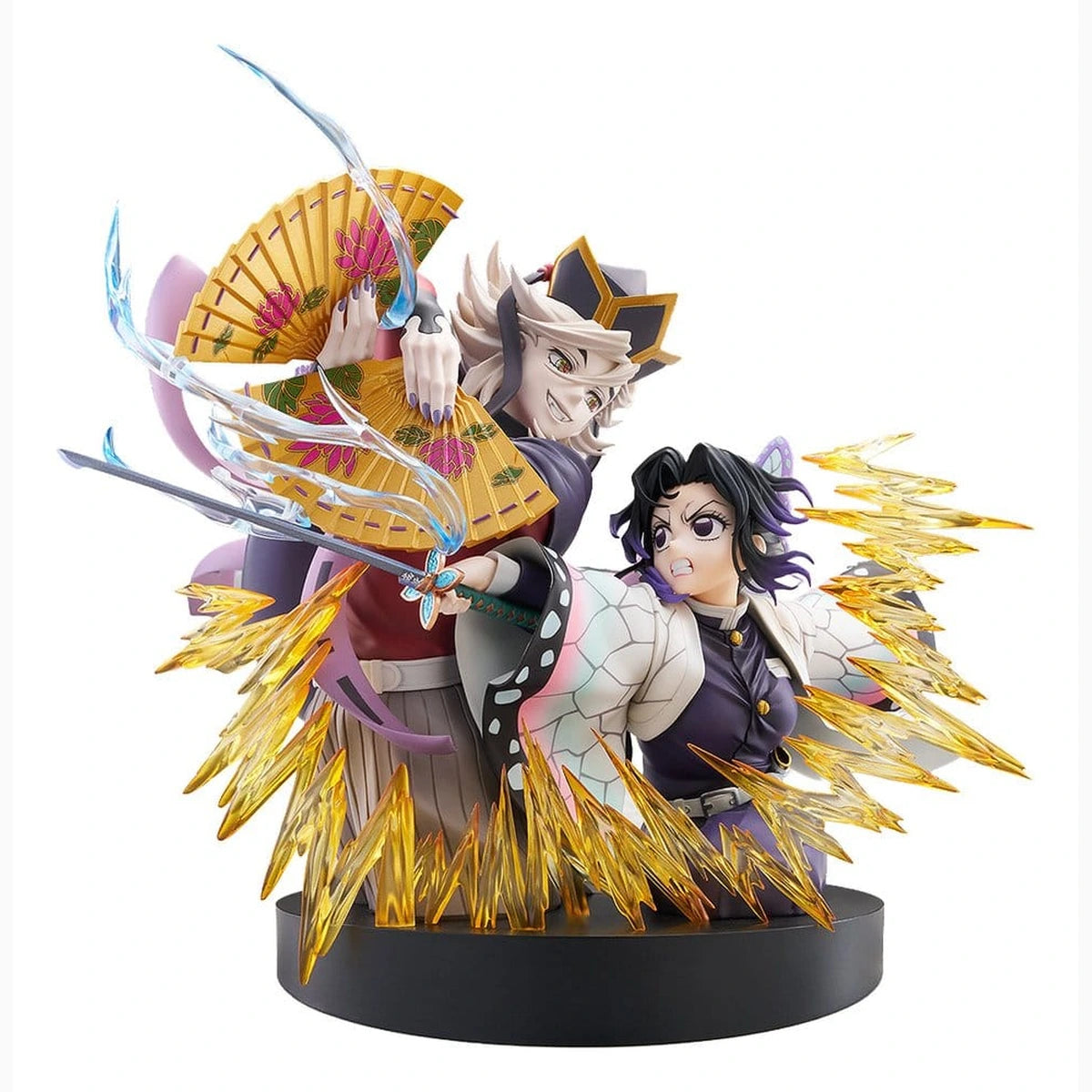 Demon Slayer: Kimetsu no Yaiba pack 2 figurines PVC Shinobu Kocho & Doma 18 cm - Image 1