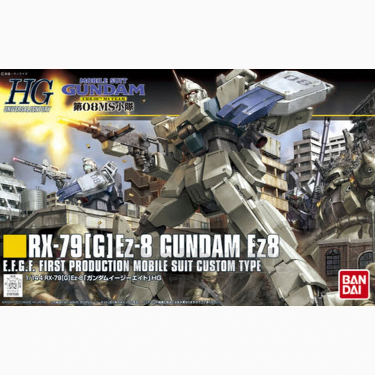Gundam Gunpla HG 1/144 155 RX-79 Gundam Ez8 - Image 2