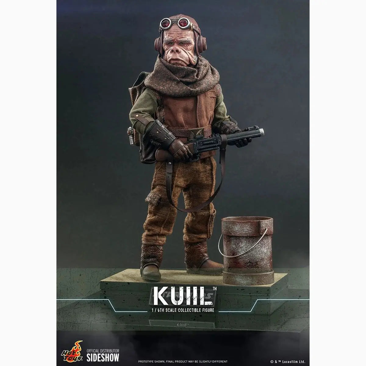 Star Wars The Mandalorian figurine 1/6 Kuiil 25 cm - Image 3
