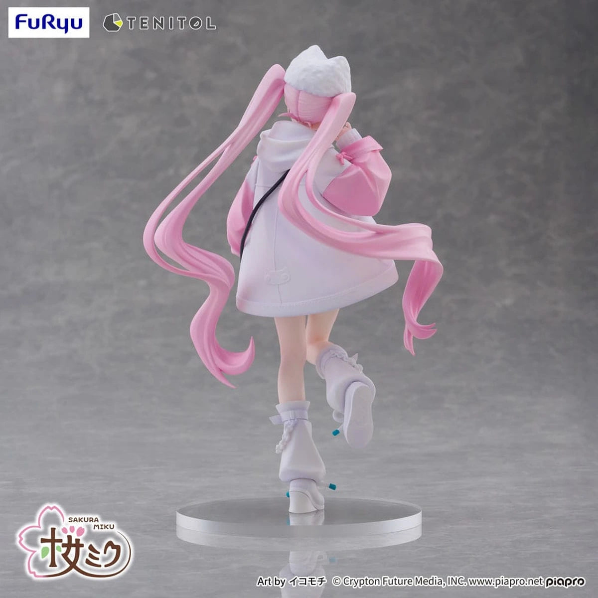 Hatsune Miku statuette PVC Tenitol Sakura Miku Cool style [petit] 19 cm - Image 5