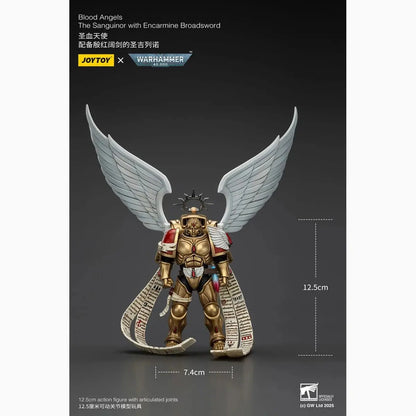Warhammer The Horus Heresy figurine 1/18 Blood Angels The Sanguinor with Encarmine Broadsword 12 cm - Image 4