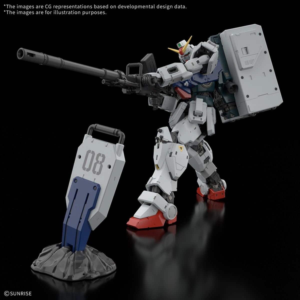 Gundam Gunpla RG 1/144 Gundam Ground Type - Image 2