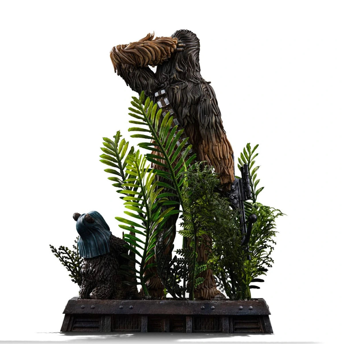 Star Wars Episode VI Art Scale Statue 1/10 Chewbacca and Tokkat 22 cm - Image 6