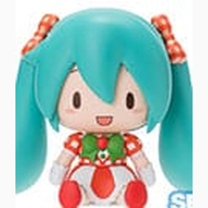 Character Vocal Series 01: Hatsune Miku figurine Fuwa Petit Chibi Hatsune Miku x Love and Berry Dress Up and Dance! Lovely Strawberry 8 cm - Image 2