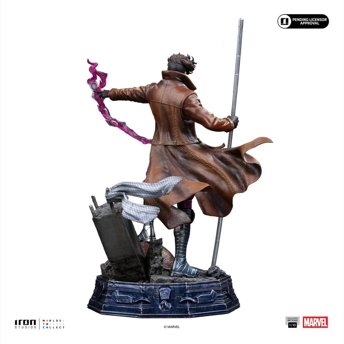 Marvel Gambit Unleashed Art Scale statuette 1/10 Gambit 28 cm - Image 6