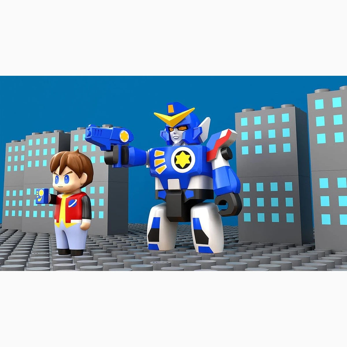 The Brave Fighter of Legend Da-Garn pack de 2 figurines Brickroid Da-Garn & Seiji Takasugi Set - Image 5