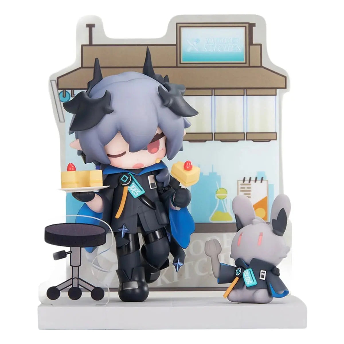 Arknights statuette PVC Would You Like A Dessert? Mini Series Logos 10 cm - Image 3
