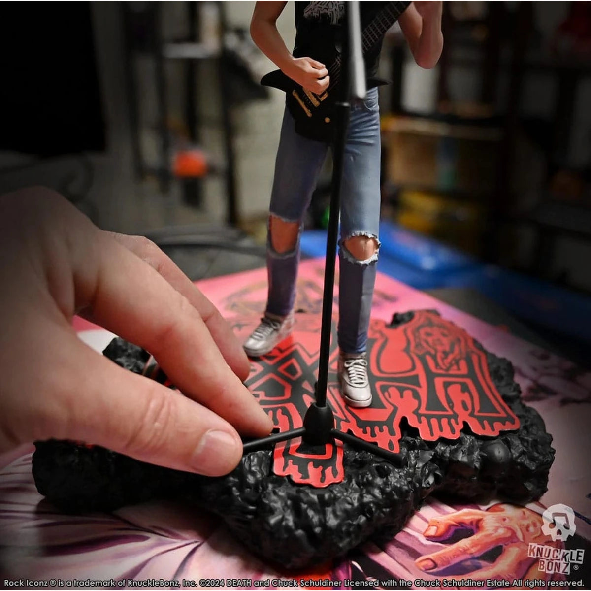 Death statuette Rock Iconz Chuck Schuldiner II 22 cm - Image 7