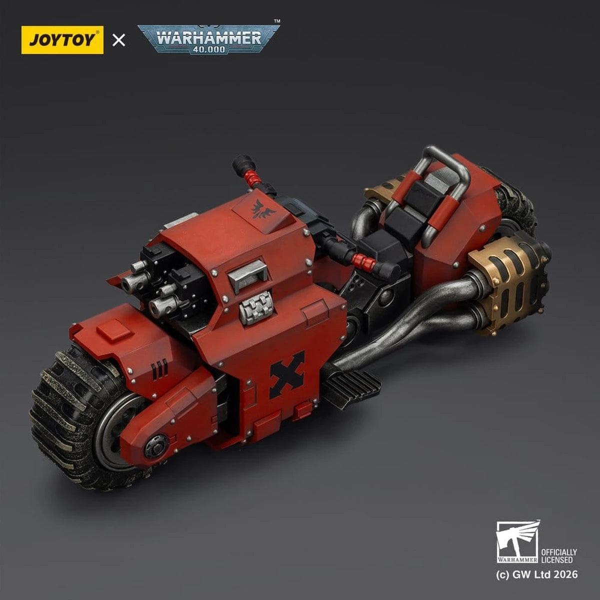Warhammer 40,000 Raider-pattern Combat Bike Blood Angels with twin-linked bolt rifles 22 cm - Image 7