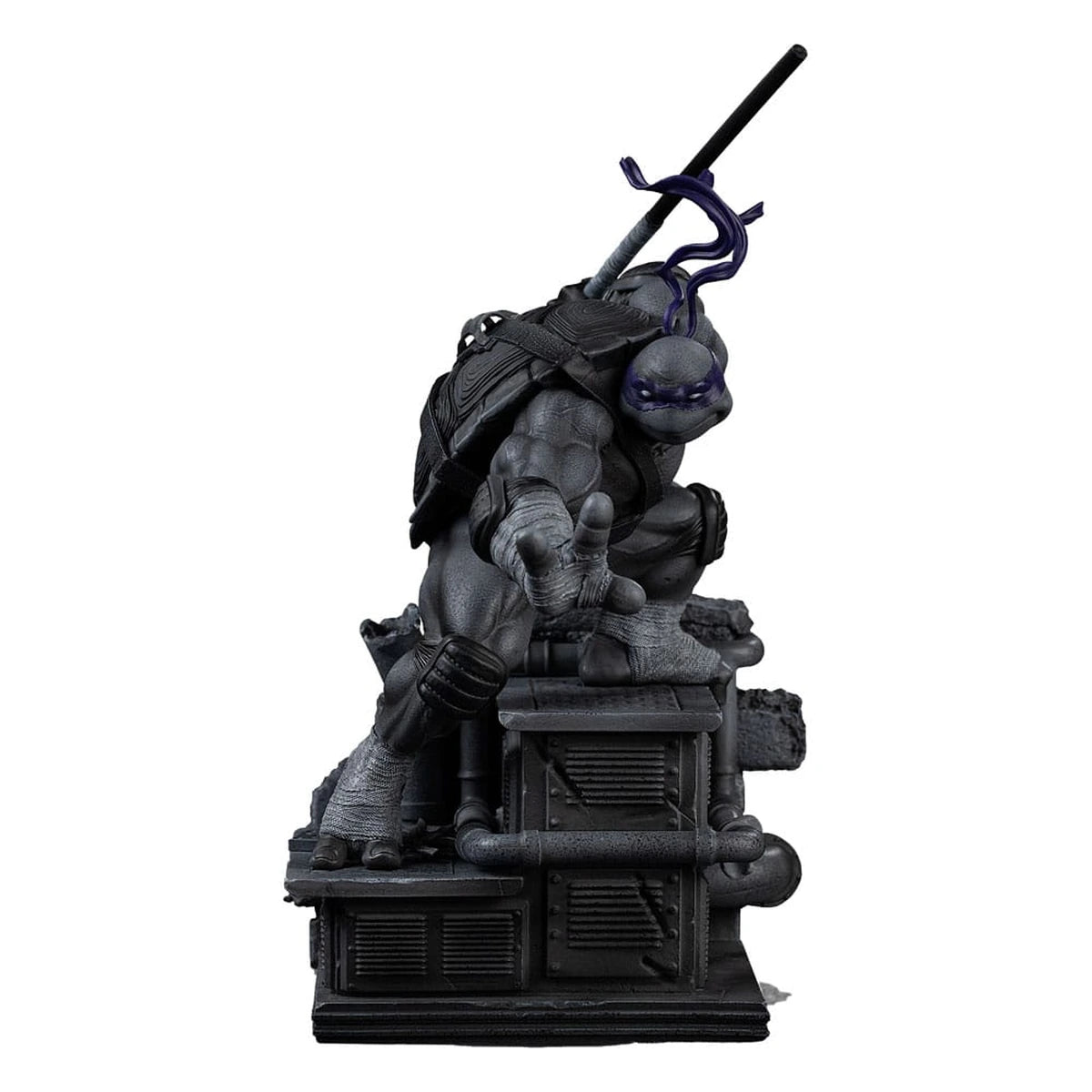 Tortues Ninja statuette 1/10 Art Scale Donatello Black and White Variant 26 cm heo exclusive - Image 1