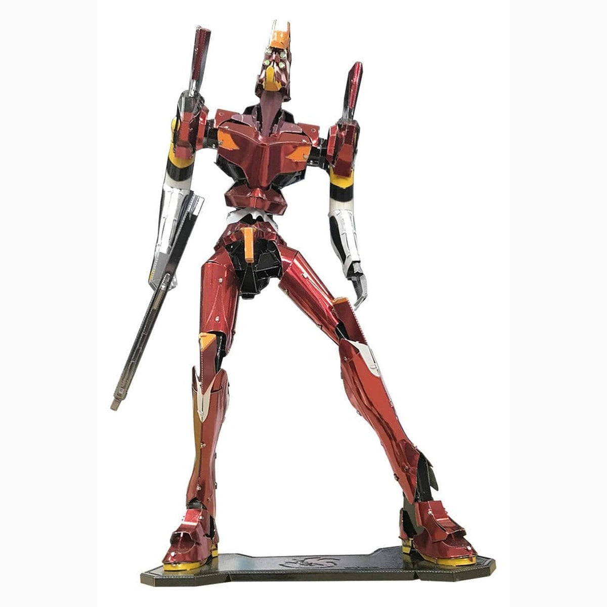 Evangelion Plastic Model Kit Metallic Nano Unit 02 17 cm - Image 1