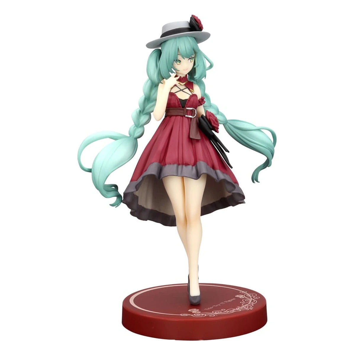 Hatsune Miku statuette PVC Trio-Try-iT Hatsune Miku Outing Dress Red Color Ver. 19 cm - Image 3