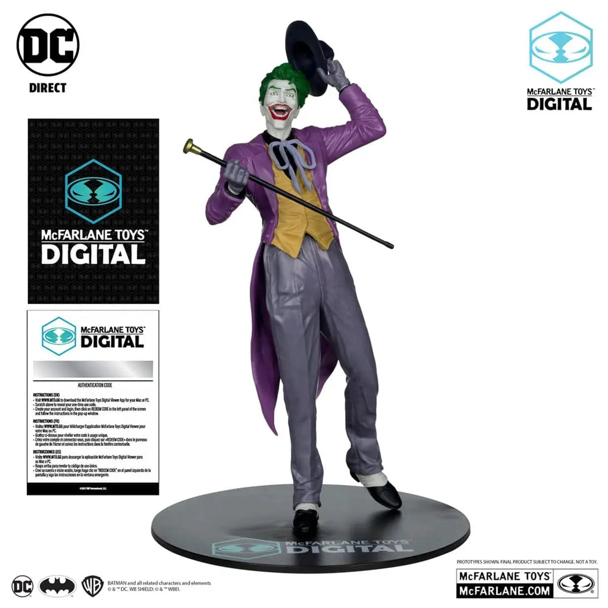 DC Direct statuette PVC 1/6 The Joker by Jason Fabok (McFarlane Digital) 29 cm - Image 4