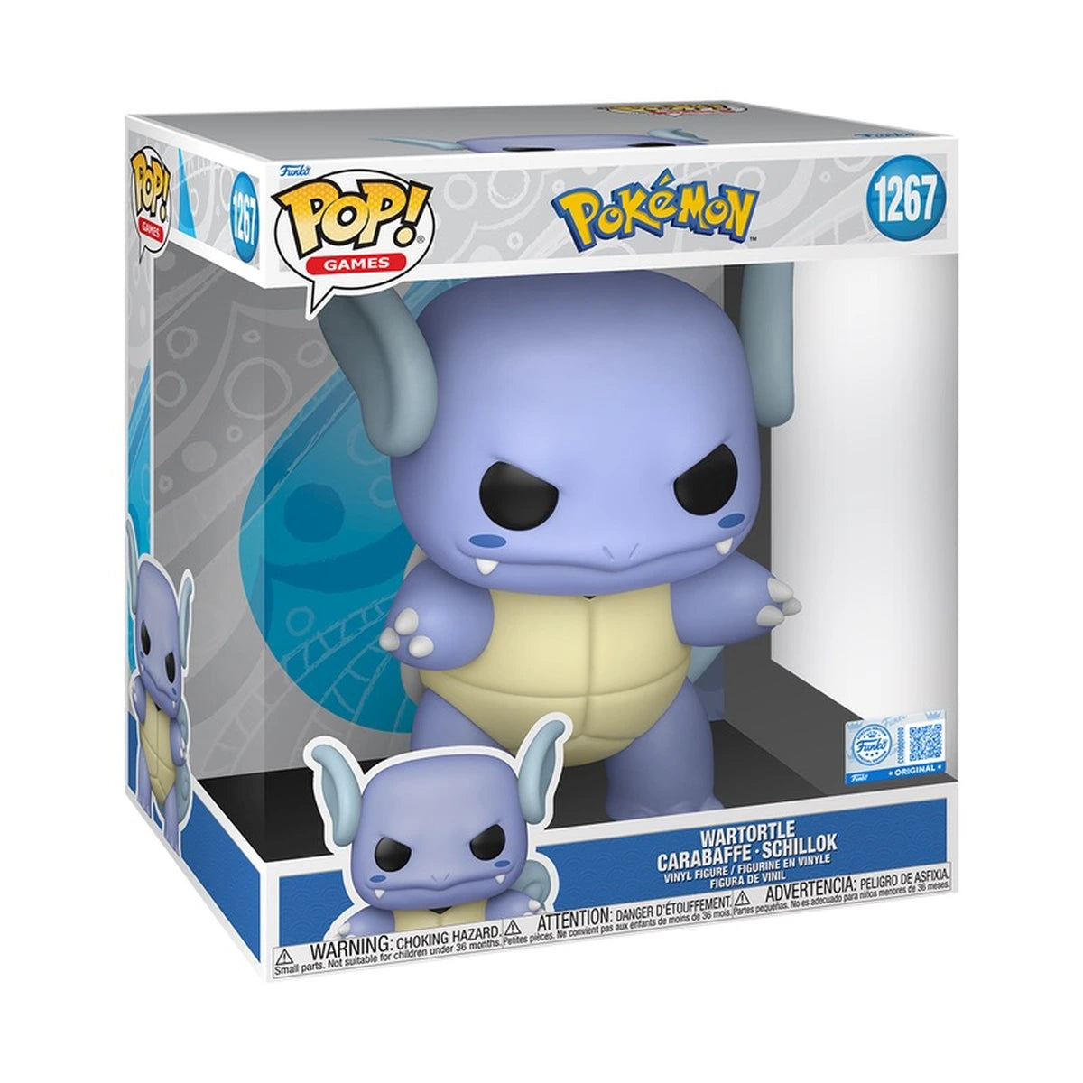 Pokemon Pop Jumbo Wartortle Carabaffe - Image 1