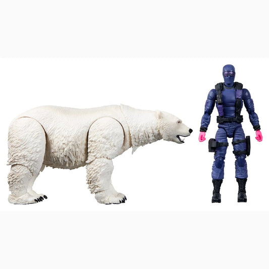 GI Joe Classified Series Figurine Snake Eyes with Polar Bear 15 cm - Image 1