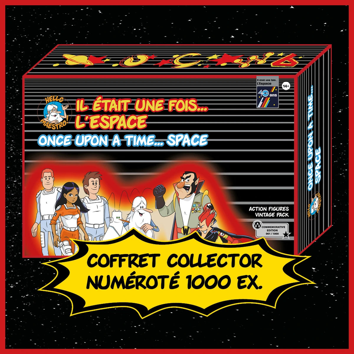 Il etait Une Fois L'Espace Coffret Collector 8 Figurines - Image 4