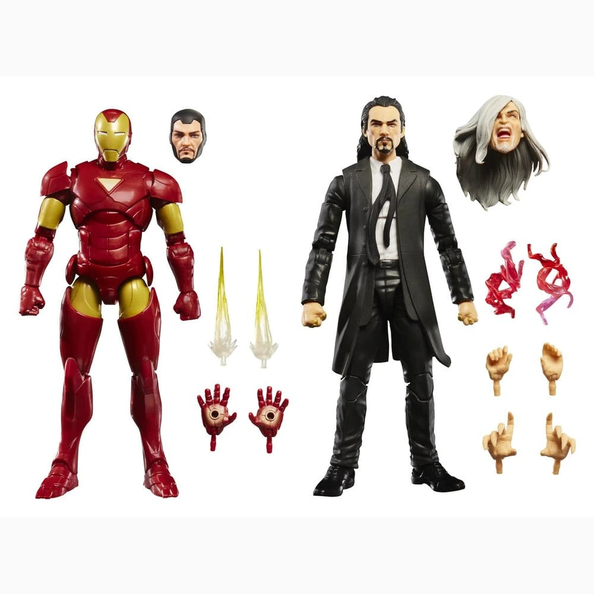 Marvel Legends pack 2 figurines Iron Man (Extremis) & Marvel's Mandarin 15 cm - Image 5