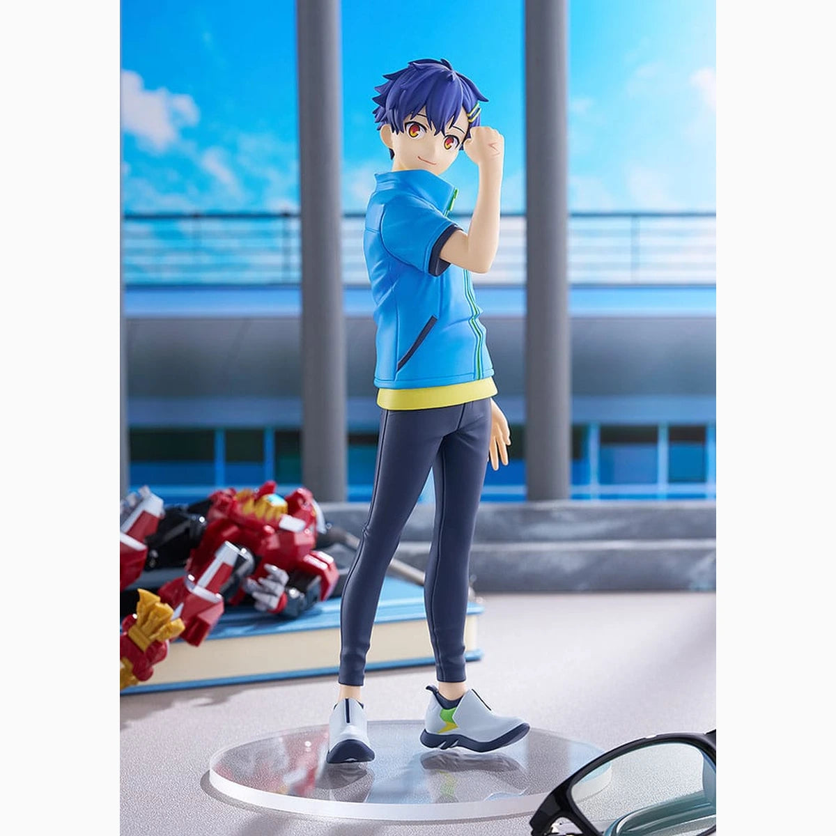 Gridman Universe statuette PVC Pop Up Parade Yomogi Asanaka L Size 23 cm - Image 4