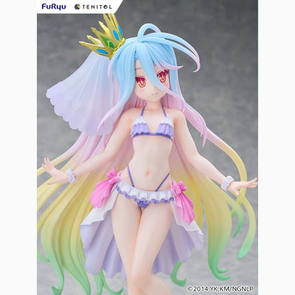 No Game No Life figurine PVC Tenitol Tall Shiro swimwear dress Ver. 29 cm - Image 6