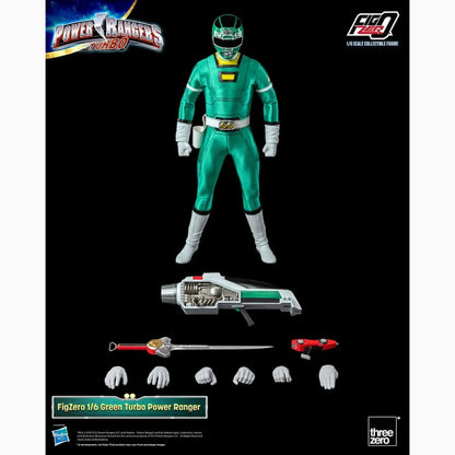 Power Rangers Turbo figurine FigZero 1/6 Green Turbo Power Ranger 30 cm - Image ajoutée 10