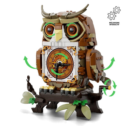 Retro Collection Pantasy 85051 Owl Clock - Image 2