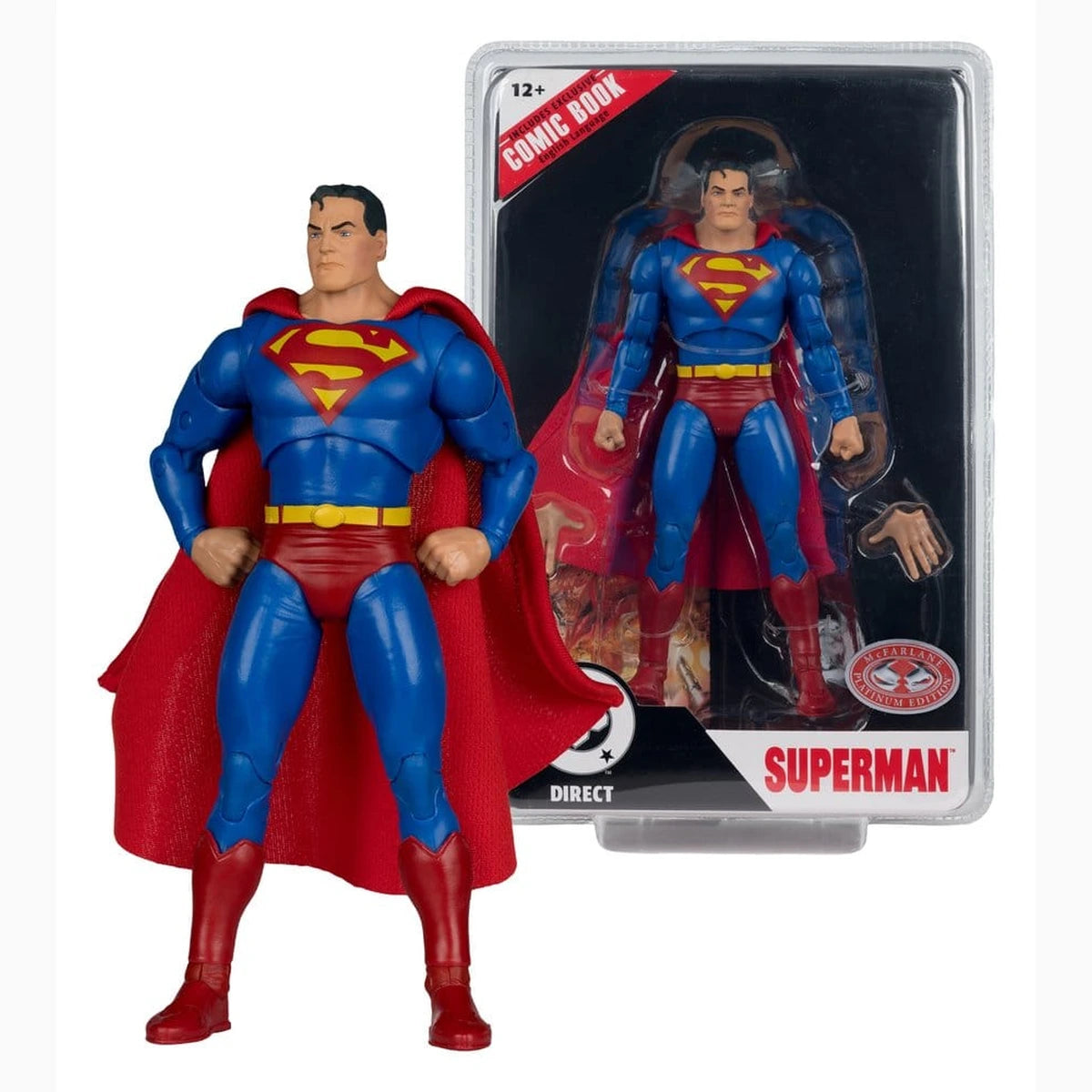 DC Direct Page Punchers figurine Superman (Justice #1) (Red Platinum Edition) 19 cm - Image 6