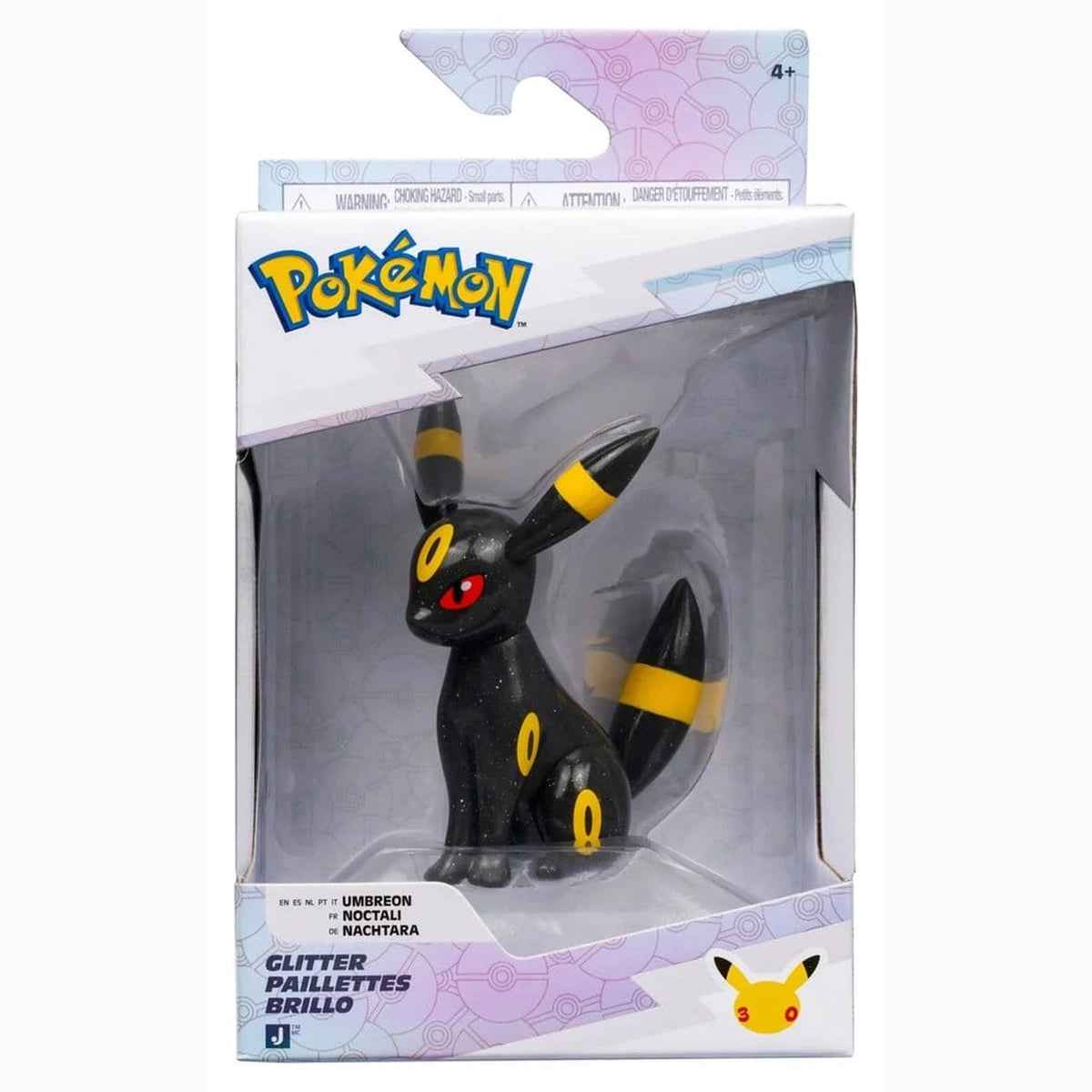 Pokémon Battle Figure figurine Noctali (30th Anniversary Glitter) 8 cm - Image 3