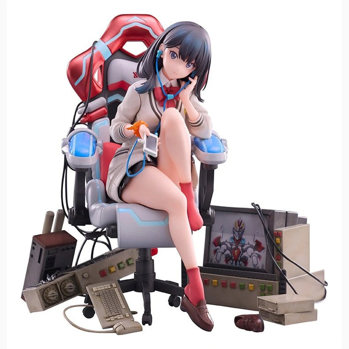 SSSS. Gridman Universe statuette PVC F:NEX Rikka Takarada Gaming Chair Ver. 19 cm - Image 1