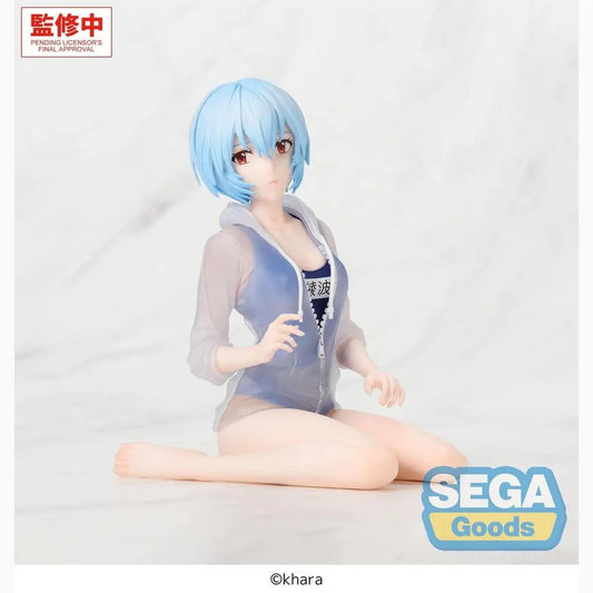 Rebuild of Evangelion Yumemirize figurine PVC Rei Ayanami School Swimsuit Ver. 13 cm - Image 1