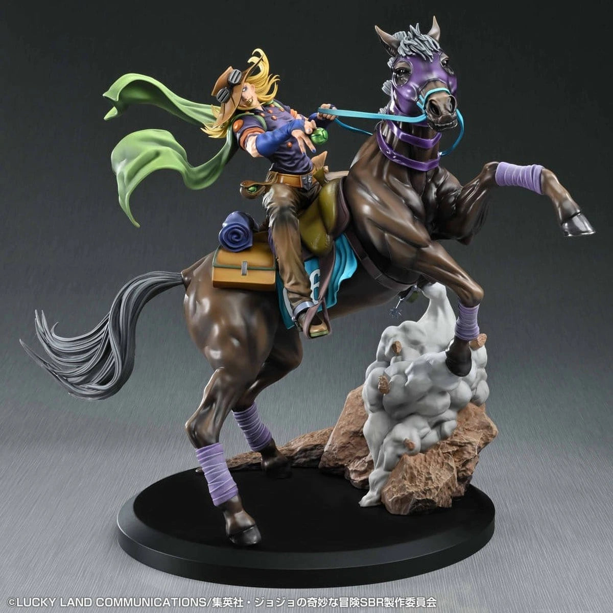 JoJo's Bizarre Adventure: Steel Ball Run figurine Gyro Zeppeli & Valkyrie 31 cm - Image 5