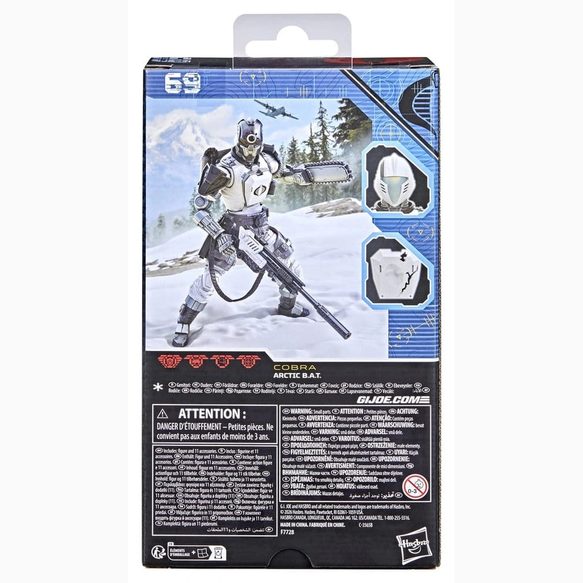 GI Joe Classified Series Figurine Arctic B.A.T. 15 cm - Image 6