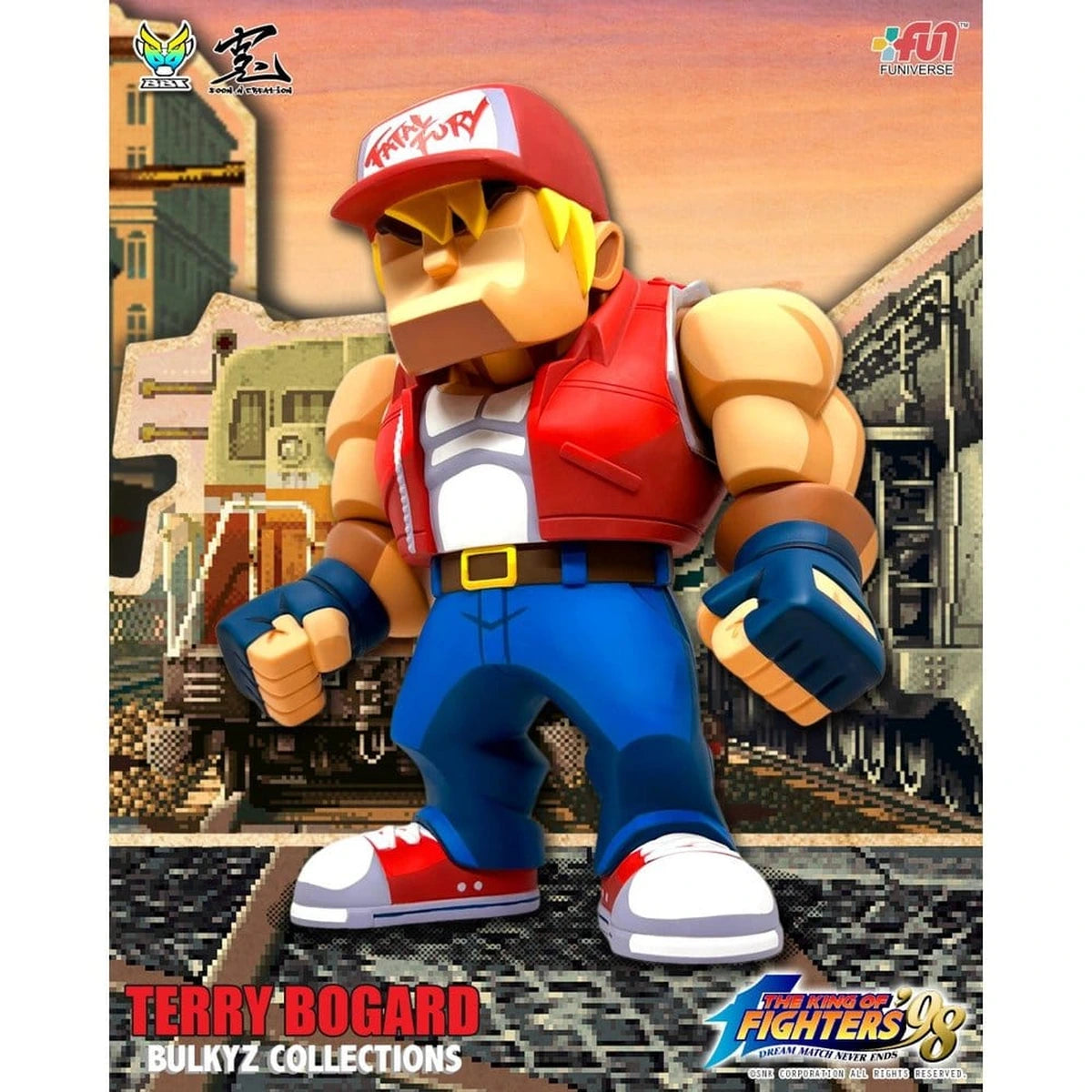 The King of Fighters Bulkyz figurine vinyle Terry Bogard 30 cm - Image 6