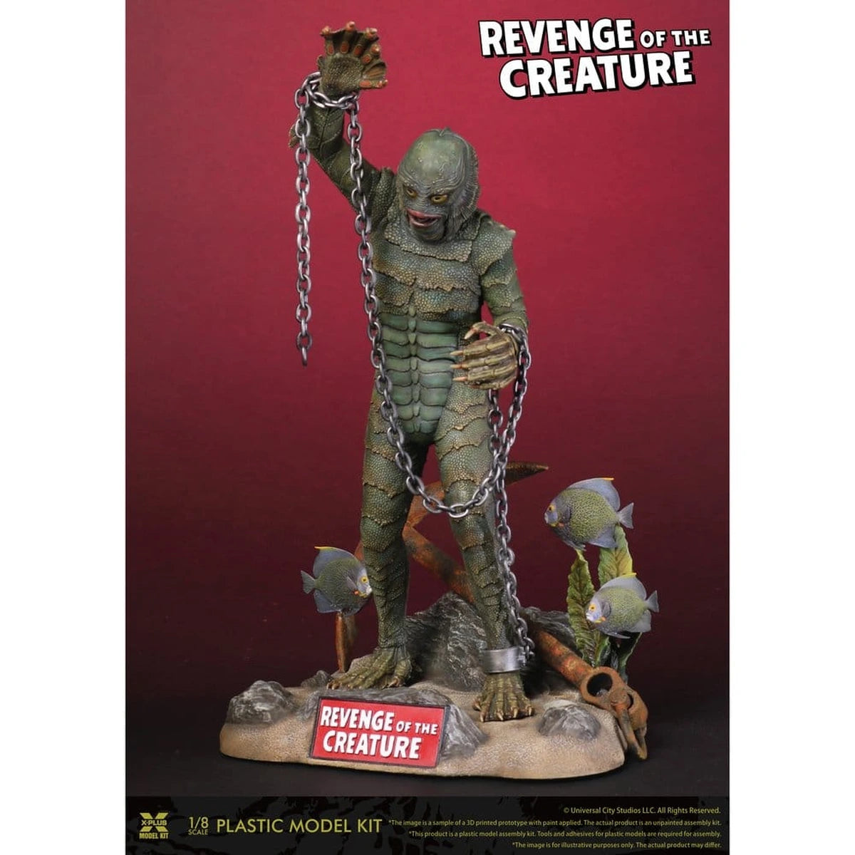 Revenge of the Creature figurine Plastic Model Kit 1/8 Revenge of the Creature 28 cm (Reproduction) - Image 6