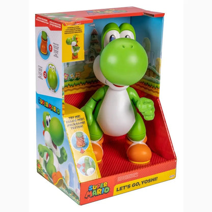 Super Mario figurine parlante Let's Go! Yoshi! 36 cm - Image 6
