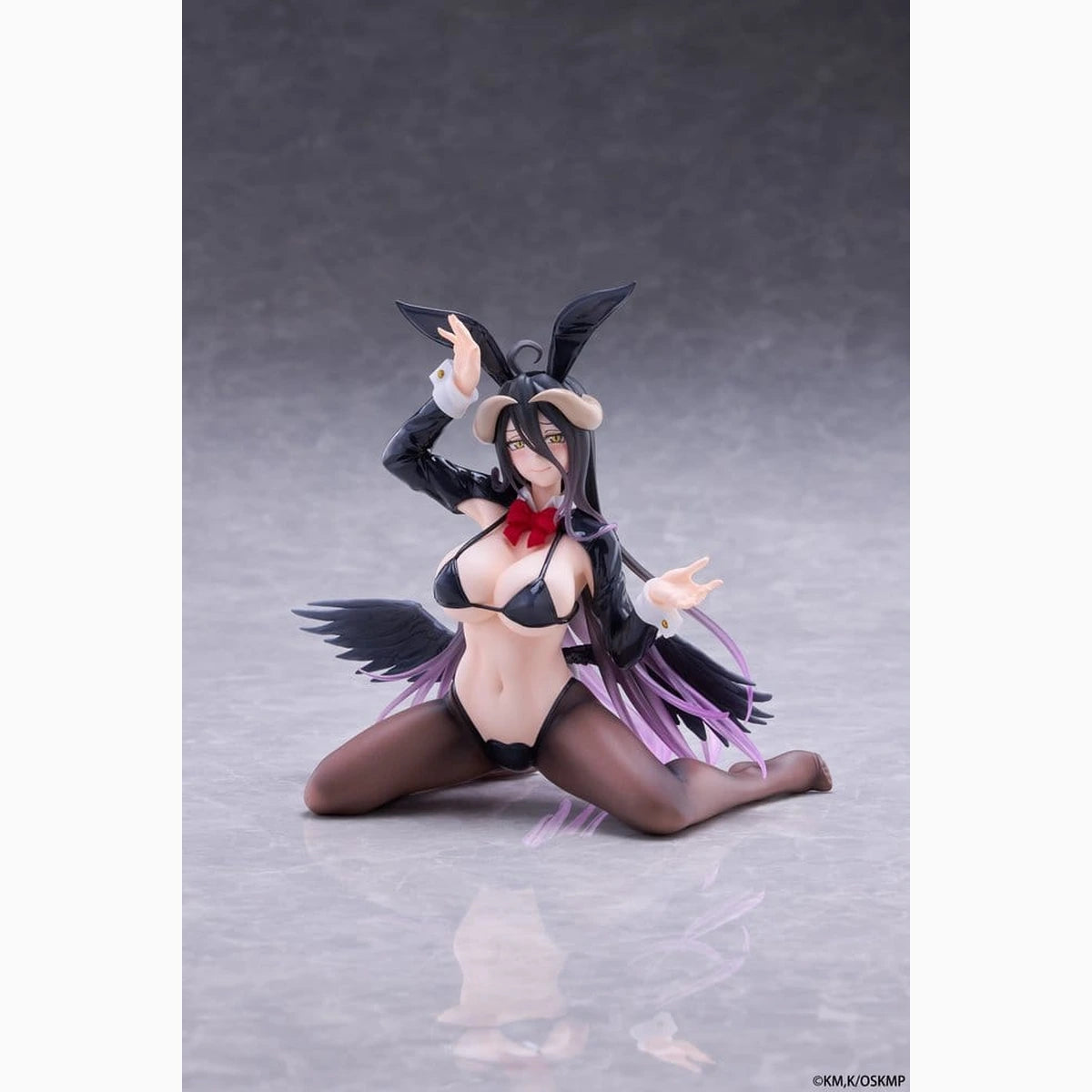 Overlord figurine PVC Moflock Albedo (Reverse Bunny Suit Ver.) 13 cm - Image 1