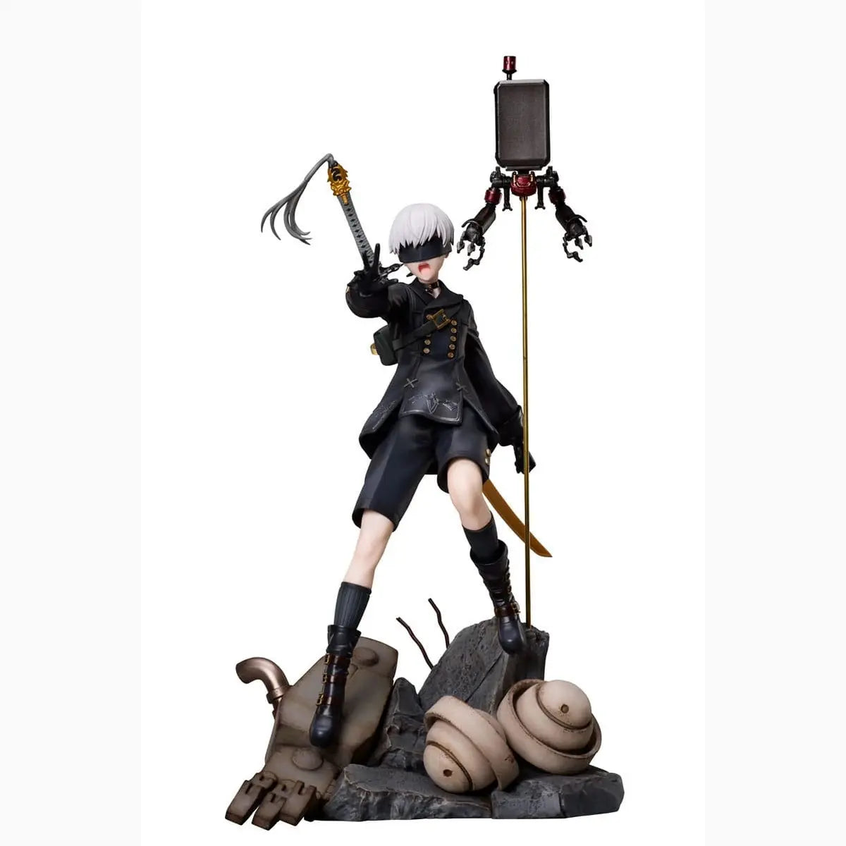 NieR:Automata 1/7 Statue PVC 9S Deluxe Version 23 cm - Image 1