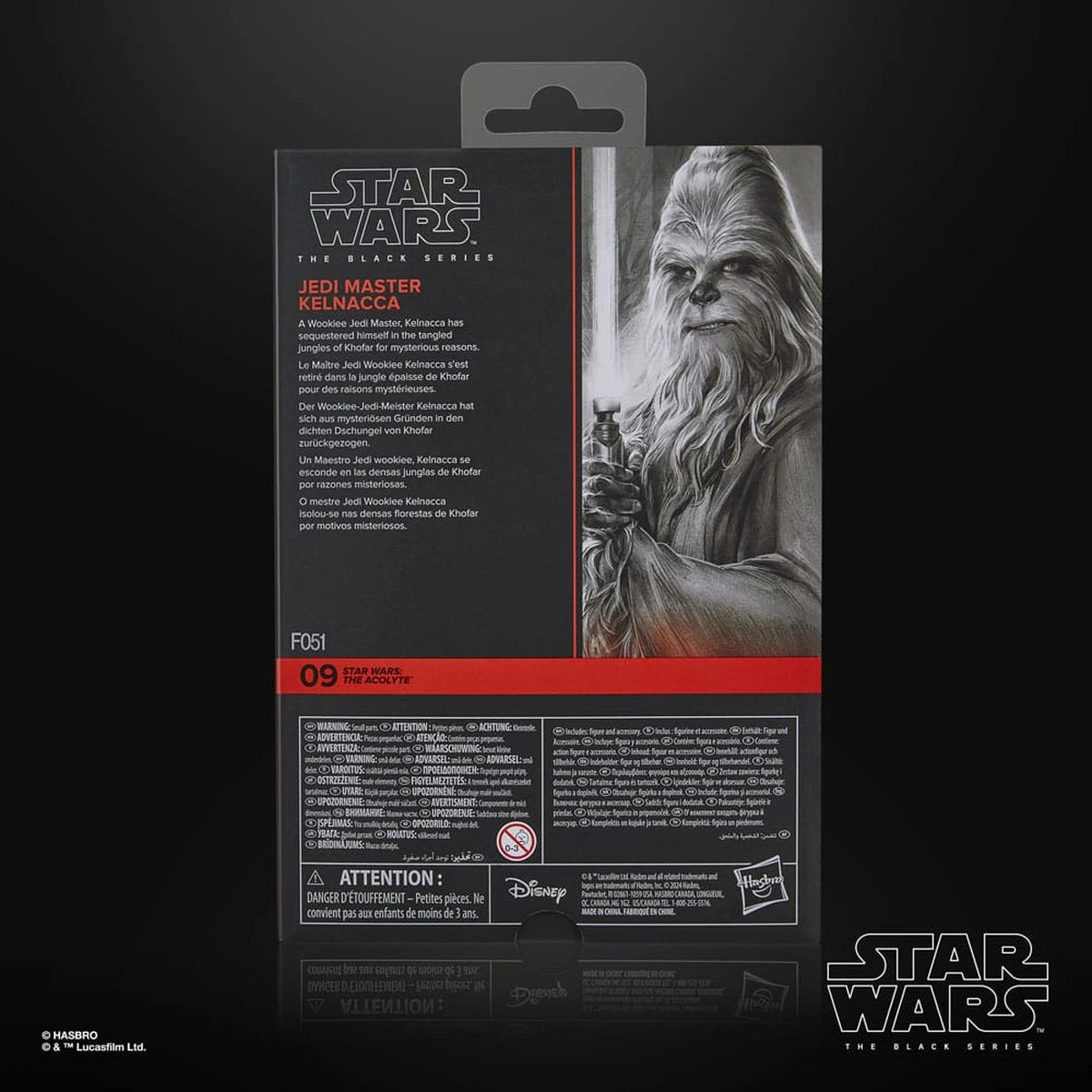 Star Wars: The Acolyte Black Series figurine Jedi Master Kelnacca 15 cm - Image 5