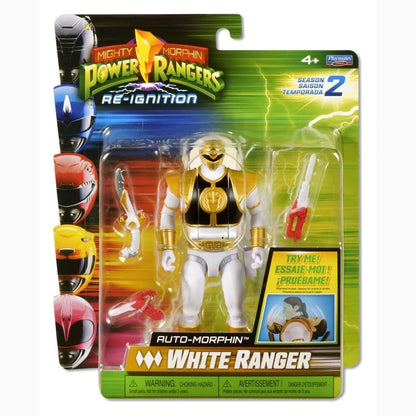 Power Rangers Auto-Morphin figurine White Ranger 15 cm - Image 6