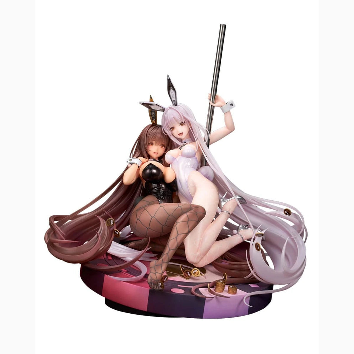 Goddess of Victory: Nikke statuette 1/7 Noir & Blanc Bunny X 777 Ver. 28 cm - Image 1
