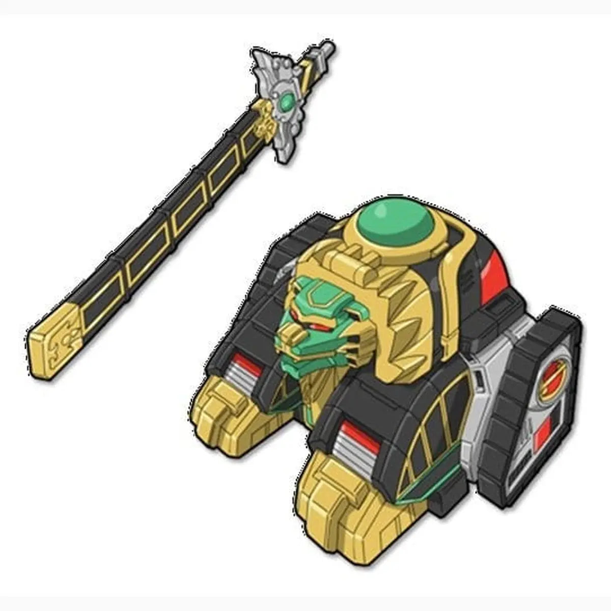 Power Rangers Thunderzord figurine Lion - Image 3